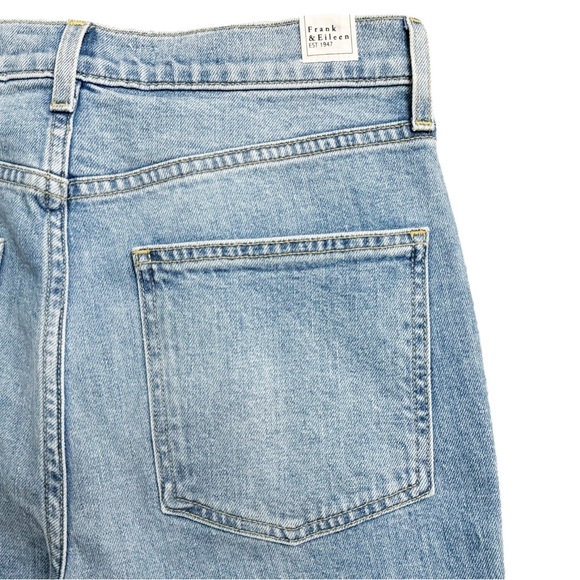 Frank & Eileen Monaghan High Rise Straight Leg Crop Mom Jeans - Picture 5 of 8